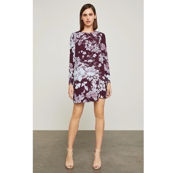 BCBGMaxazria Floral Mini Dress - Picture 1 of 4